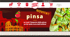 Desktop Screenshot of hallopizza.it